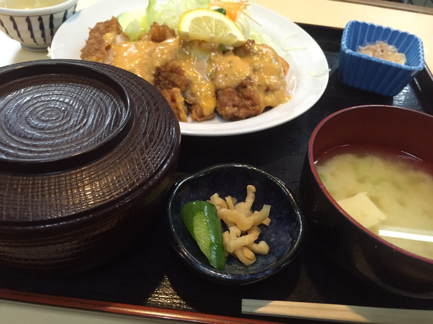 肉の定食